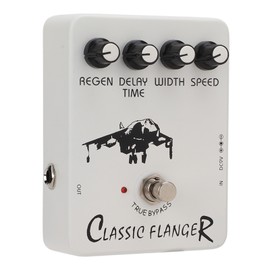Guitar Effect Pedal Metallic Flanger Sounds Rapid Tremulous Vibrato Electric True Bypass JF‑07