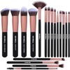 BS-Mall 18pcs BS-MALL Makeup Brushes Premium Synthetic Professional Eye Brushes