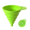 Embudos para uso en cocina, embudo de cocina plegable de