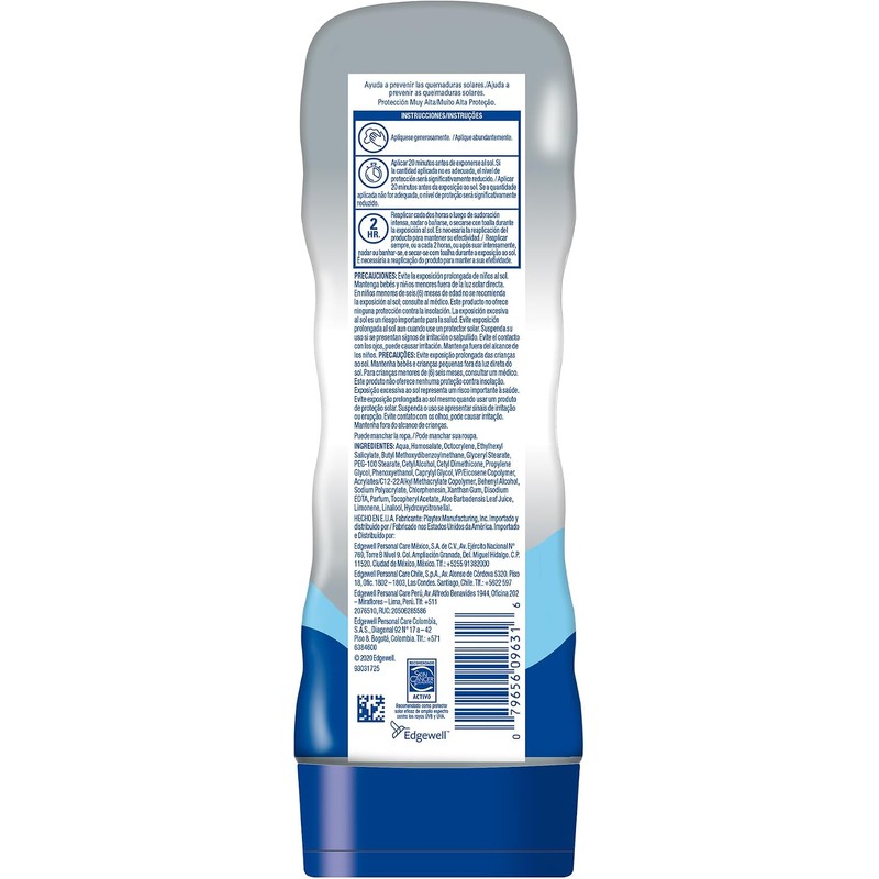 Banana Boat Advanced Protection Protector Solar 50 FPS Loción de