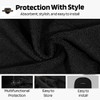 Universal Back Seat Protector Towel -Black – Full Coverage, Soft