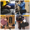 Tool Bag,Large Roll Up Tool Bag Organizer,13 Pockets Tool Roll