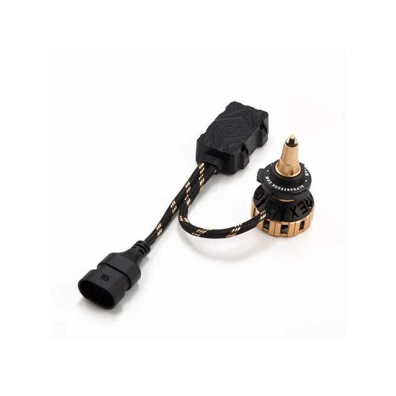 AlphaRex 1x Pair H7 AlphaRex Gold Ammo Panoramic LED Light