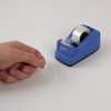 Bantex Tape Dispenser, 1 Tape Roll, Blue