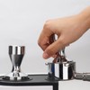 Coffee Tamper, Stainless Steel Espresso Coffee Bean Press Base Espresso