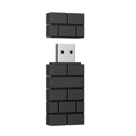 Namvo Wireless USB Adapter Bluetooth Game Controller Receiver USB Converter for Switch Wii Switch Pro Windows macOS Android Raspberry Pi