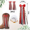 Ftuuo Red Ribbon Bow Martin Boot Bows, Black White Football