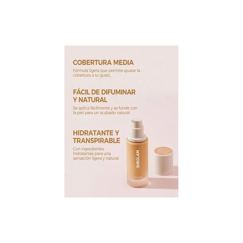 SHEGLAM Skinfinite Base Hidratante Dewy - Honey