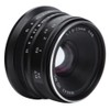 25mm F1.8 Manual Focus Lens for Fuji FX Mount Black