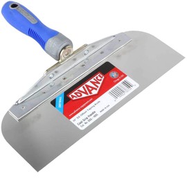 Offset Taping Knife Set - 10" and 12" Knives - Stainless Steel with Soft Grip Handle