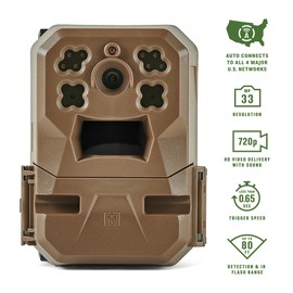 Moultrie Edge Cellular Trail Camera - Nationwide 4G LTE - HD Video-Audio - Built in Memory - Cloud Storage