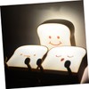 BIUDECO Kawaii Toast Night Lamp Cartoon Night Light for Brightness