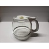Mr. Coffee Replacement 12-Cup Glass Carafe, White -
