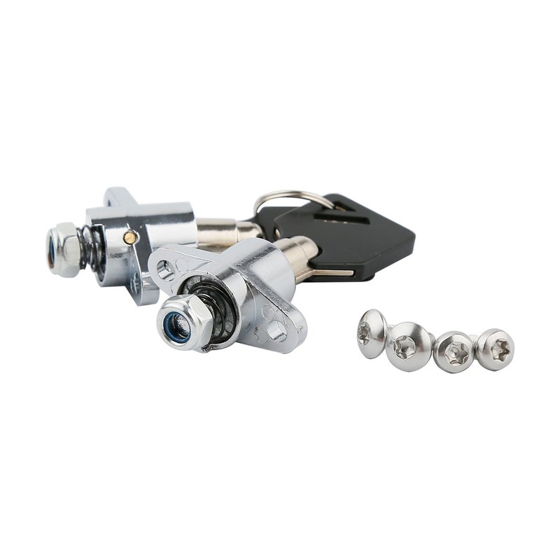 TCMT 2x Hard Saddlebag Lock Key Set Fits For Harley