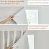 Jilron Adhesive Curtain,100% Blackout Curtains, No Drilling, Suitable for Multi-Scenes