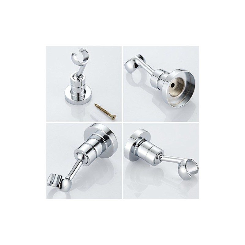 TINTON LIFE Universal Bathroom Adjustable Shower Head Wall Mount Holder