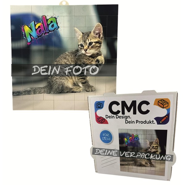 CMC imports Personalised Clamping Block Photo Puzzle 84 Pieces –
