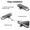 CAROKI Phone Strap with 2 Nylon Phone Tether Tabs, Crossbody