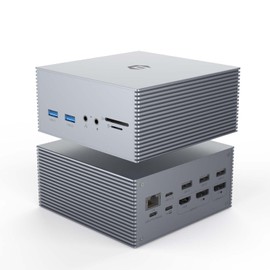 Docking Station, QIYO USB C Docking Station Dual Monitor for USB C Laptops and Other Type C Devices (4K HDMI, 2 DPS, 100W PD, 6 USB Ports)