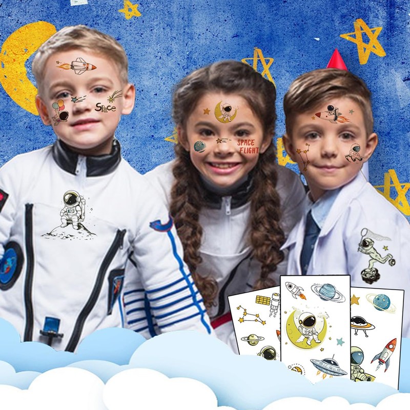 Space Children's Tattoo