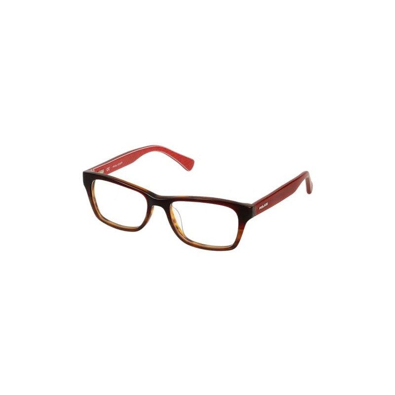 Police Glasses Frame Unisex VK030N-48ABRM, Colourful