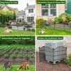 No Dig Decorative Garden Fence Animal Barrier - 5 Panels