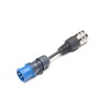 Juice Booster Connector Single Phase, Blue Commando Socket CEE16 1ph