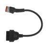 6Pin OBD2 Diagnostic Cable Adapter Professional Fault Detection for Motorcycle