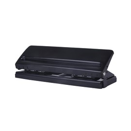 Puncher, Adjustable 6-Hole Desktop Punch Puncher for A4 A5 A6 B7 Dairy Planner Organizer Six Ring Binder with 6 Sheet Capacity