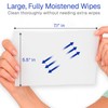 Vive CPAP Mask Wipes, 110 Count – Unscented, Alcohol‑Free, Lint‑Free