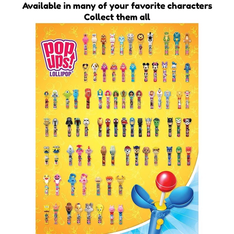 Pop Ups! Baseball Lollipop Holder - 12 Lollipops with Cases