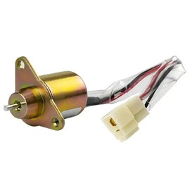 ZACHAGER 1503ES-12S5SUC5S 119653-77950 119285-77950 SA-4562T M806808 Fuel Shut Off Solenoid for Yanmar Kubota John Deere 4TNV94L-SFN 4TNV106-GGE R55 R60 Stop Solenoid Valve 3TNE84 12V
