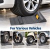 Non-Slip Car Wheel Chock Parking Mat – High-Density PP Anti-Skid