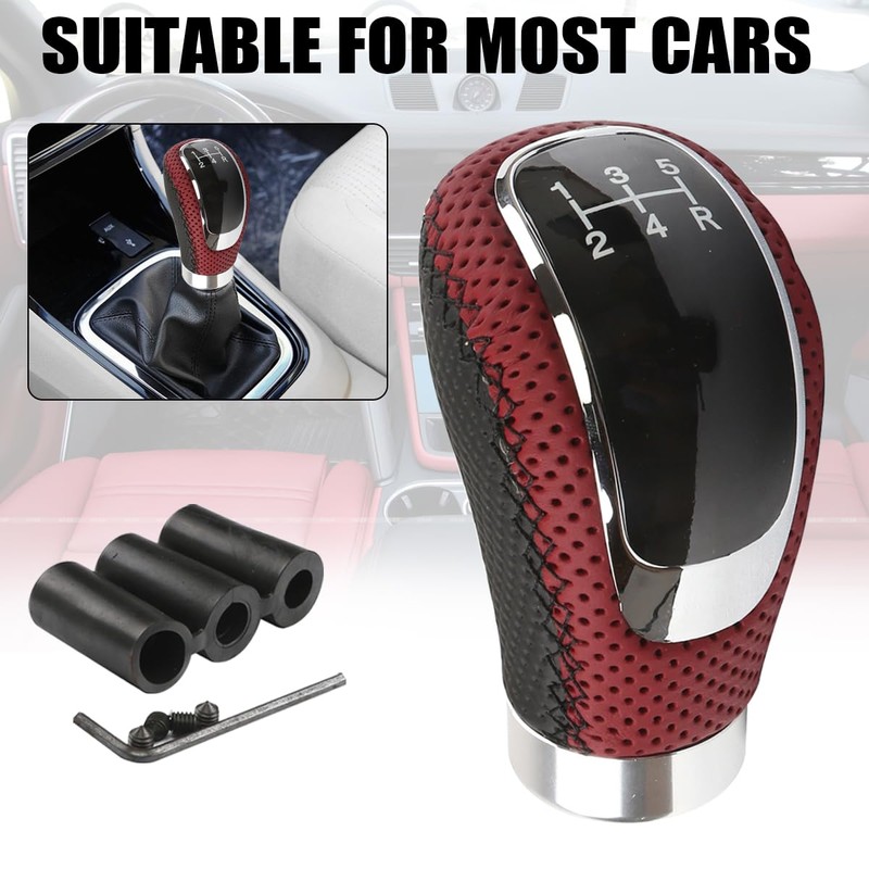 Osilly 5 Speed Shift Knob, Weighted Manual Gear Shifter Knobs,