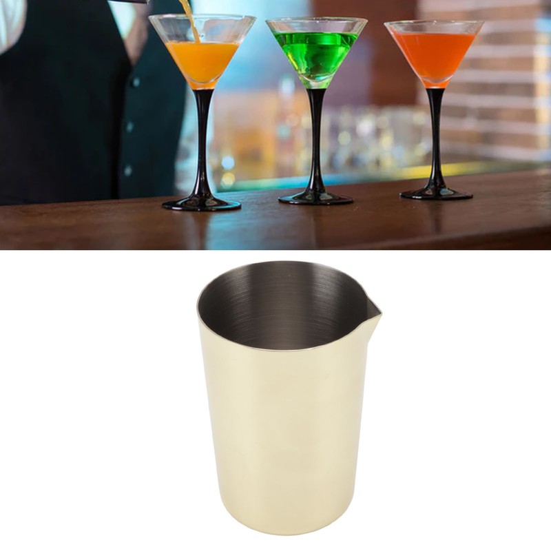 Bartending Cup Dishwasher Safe Rust Proof Stainless Steel Cocktail Mixing