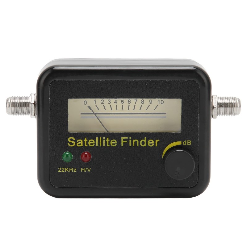 MXGZ Satellite Signal Detector, Compact Satellite Signal Meter with Built-in