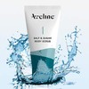 Aveline Exfoliante Exfoliante Corporal para Mujer con Sal y azúcar,