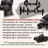 FACIAL POLISHING CHARCOAL & BLACKSEED SOAP SABUN ARANG BYDHIA PENANGGAL