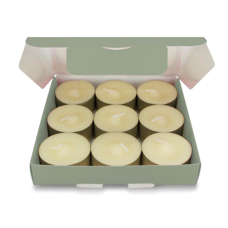 Wild Ethos Scented Tea Lights - Natural Wax - Long