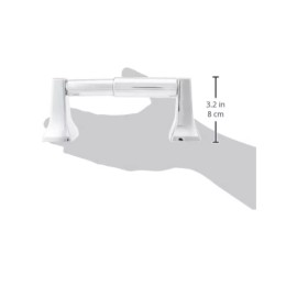 Moen Contemporary Wall-Mounted Toilet Paper Holder W/ Hardware - Chrome P5050