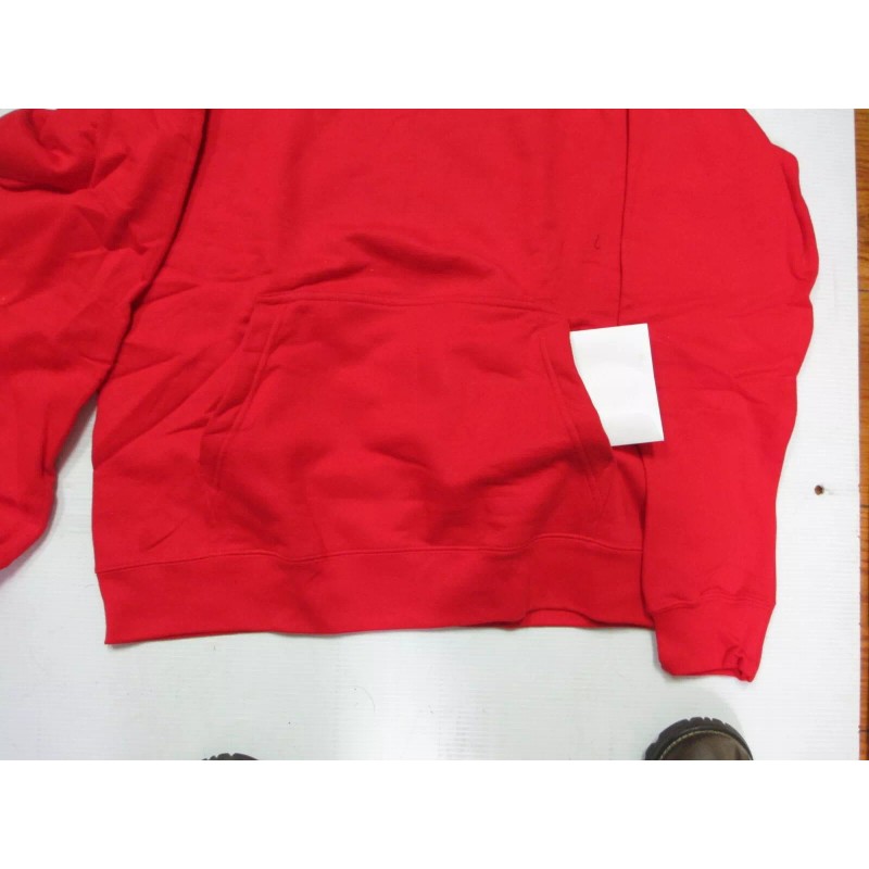 Coca-Cola Red Hooded Sweatshirt Kangaroo pockets Medium