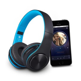 KICHOUSE B3 Wireless Headphone Over-Ear Foldable Noise-canceling Card Supported Stereo Sound