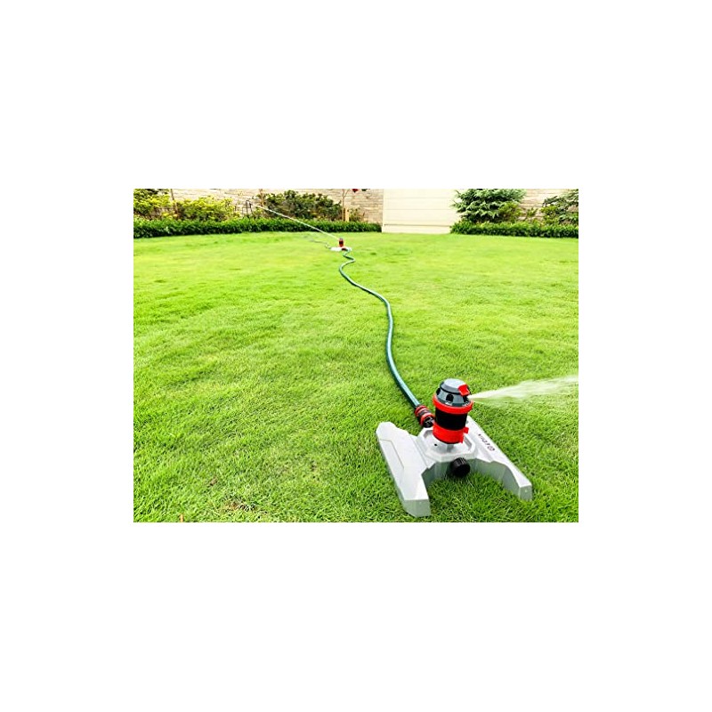 Eden Metal Base 6-Pattern Rotary Gear Drive Sprinkler