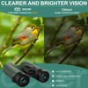 occer 10x42 Professional Binoculars Adults, Easy Focus Compact Binoculars with