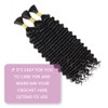 Deep Wave Bulk hair for Braid No Weft Deep Wave