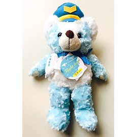 Local Bear Flight Bear 3 Plush Toy S Blue Airport Limited Makoto Fujii