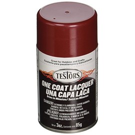 Testors 1838MT 3 oz. Lacquer Spray Gloss Paint, Mythical Maroon