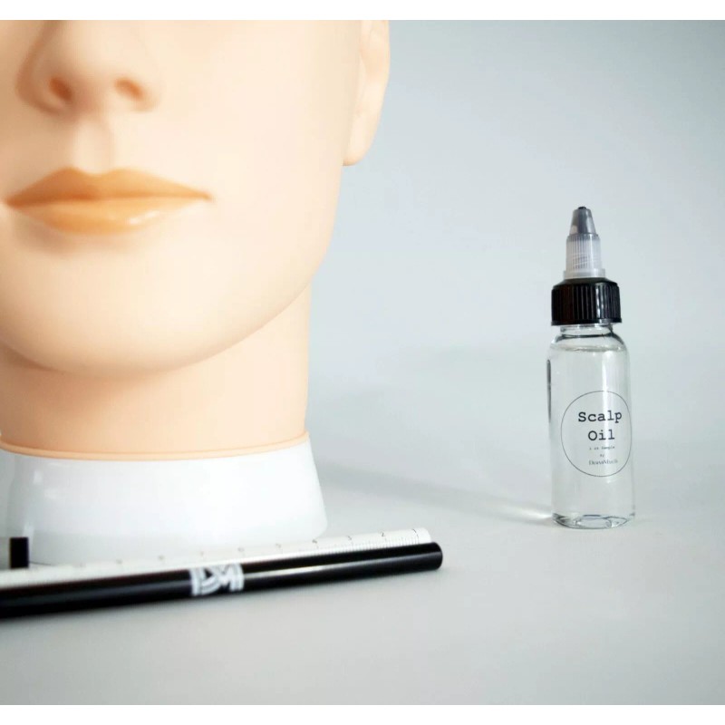 DermiMatch Practice head for smp scalp micropigmentation by DermiMatch