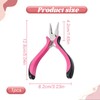 Hair Extension Pliers, Mini Pliers with 3-Hole for Hair Extensions