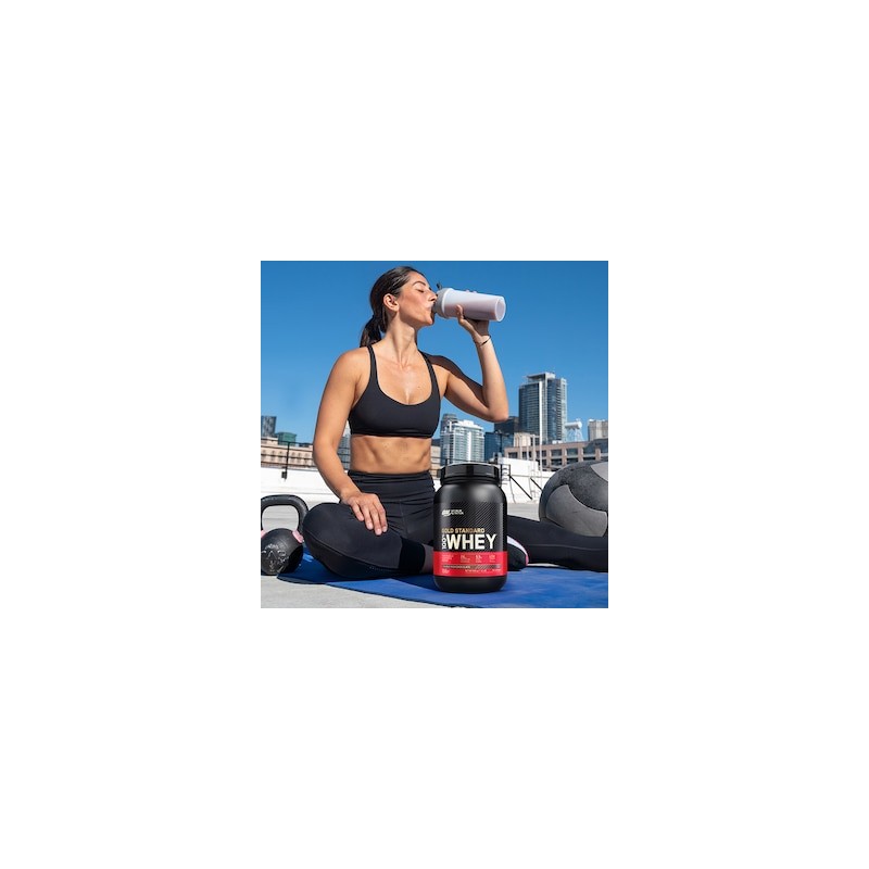 Optimum Nutrition Gold Standard 100% Whey Powder Vanilla Ice Cream